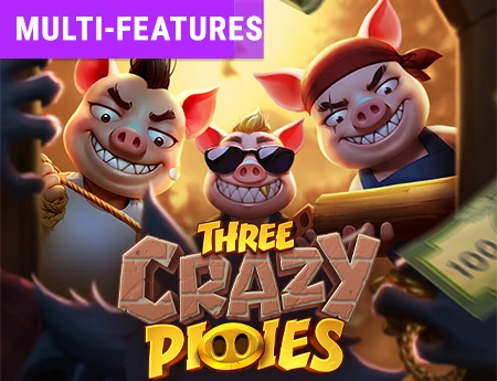 Three Crazy Piggies