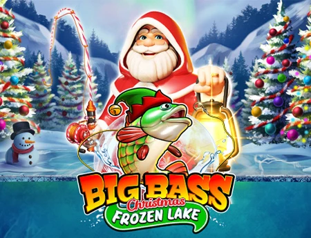 Big Bass Christmas Frozen Lake
